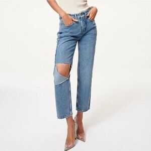 NWT‎ Good American Good Heritage Straight Leg Jeans Size 15
